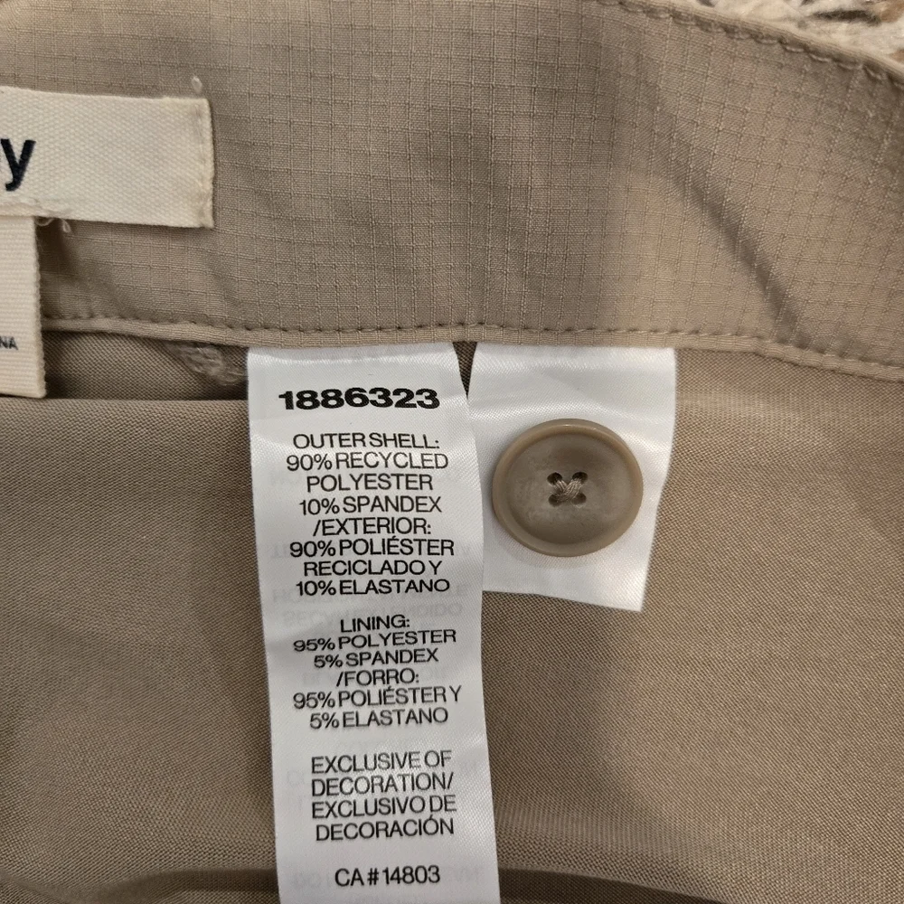 Tilley Ladies Tan Trek Skort With Stretch Ripstop Material Size XXL
